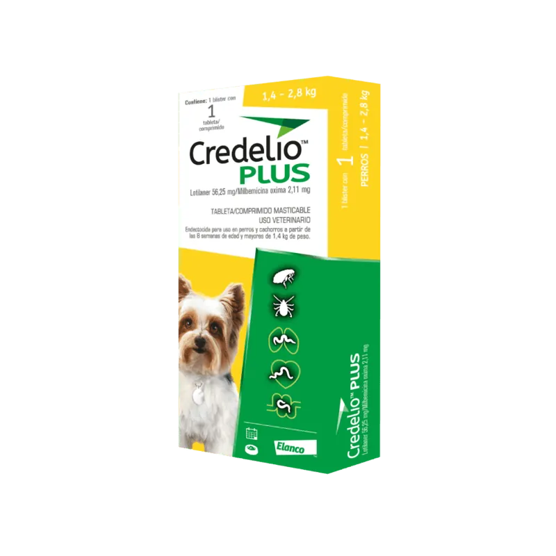 Credelio Plus - 1,4 KG -2.8 KG