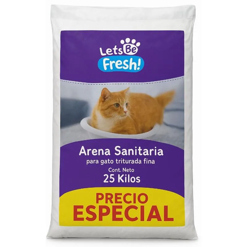 Lets Be Fresh – Arena Precio Especial Aglomerante