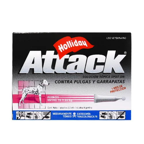 Attack - Para Perros De 15 Hasta 35 Kg.