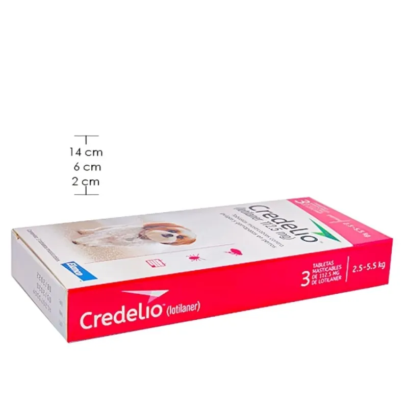 Credelio - Perros de 2.5 - 5.5 kg
