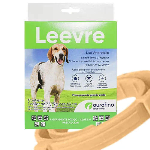 Ourofino - Leevre Collar Antipulgas Perros.