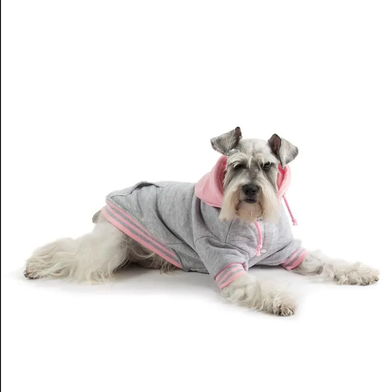 Valentín For Pets - Beisbolera Rosa -Gris