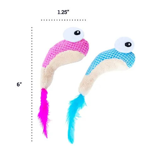 Petstages - Peluche Dental Pescados