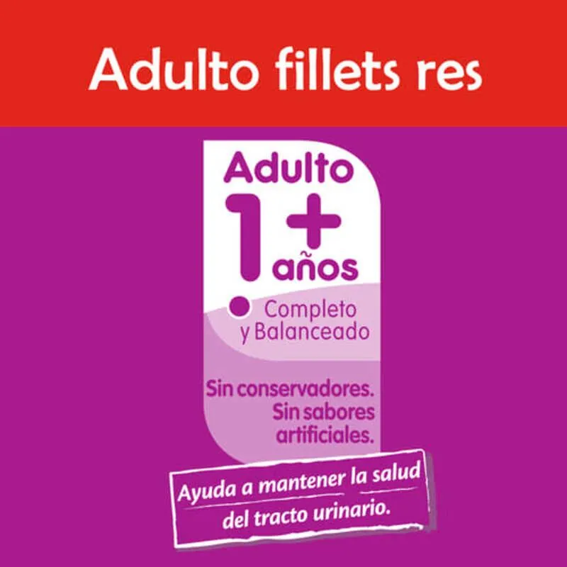 Whiskas - Alimento Húmedo Gatos Res