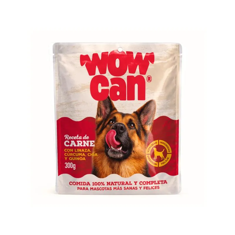 Wow Can - Alimento Carne De Res Al Vapor sin Refrigeración