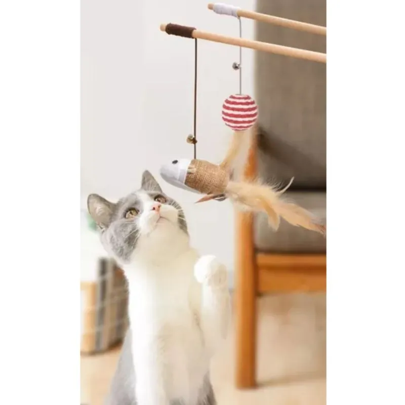 Calabaza Pets - Vara Natura En Madera