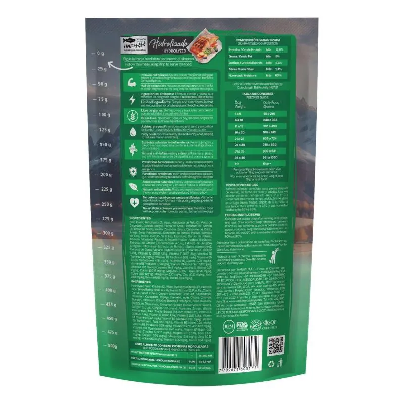 Reeld´s - Alimento Húmedo Ronik Grain Free Hidrolizado Sabor Salmón
