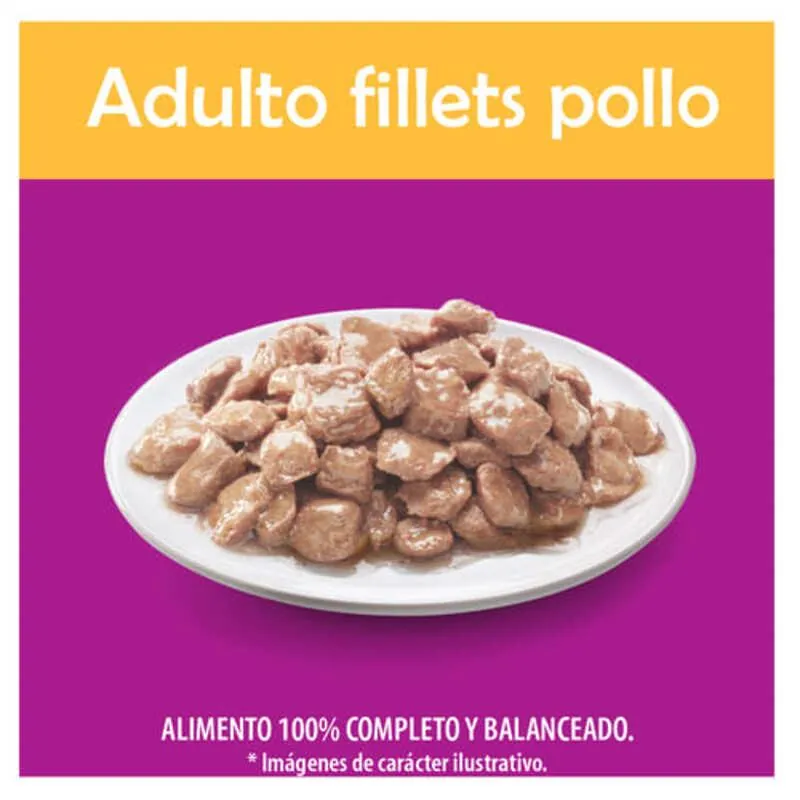 Whiskas - Alimento Húmedo Gatos Pollo
