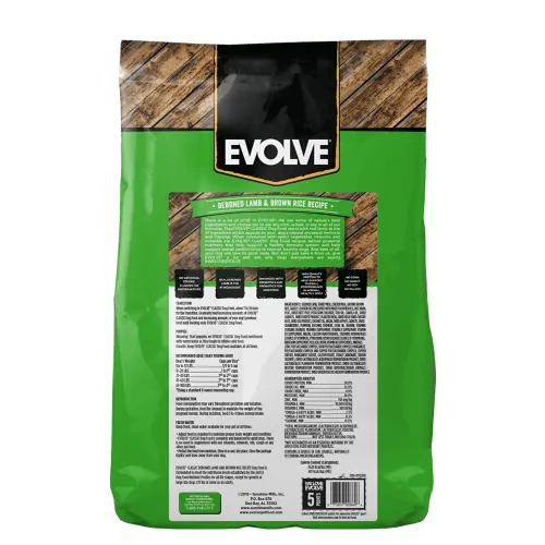 Evolve - Deboned Lamb & Brown Rice Recipe Dog Adult