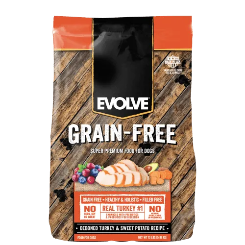 Evolve - Devoned Turkey & Sweet Potato Recipe Dog