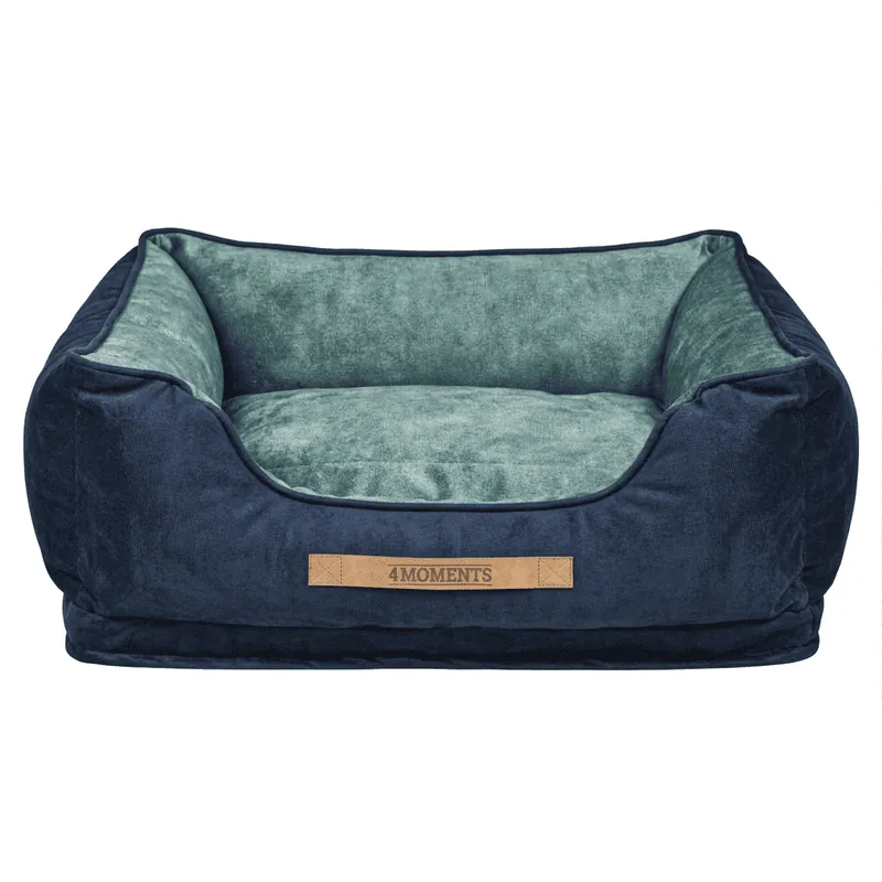 4 Moments - Cama Premium Tela Azul 60x42x27 cm