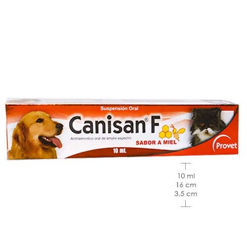 Canisan F - Antihelmíntico 10 ml