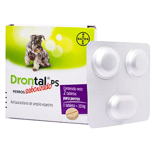 Bayer - Drontal Ps Perros Medianos.