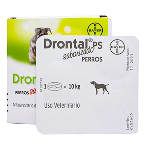 Bayer - Drontal Ps Perros Medianos.