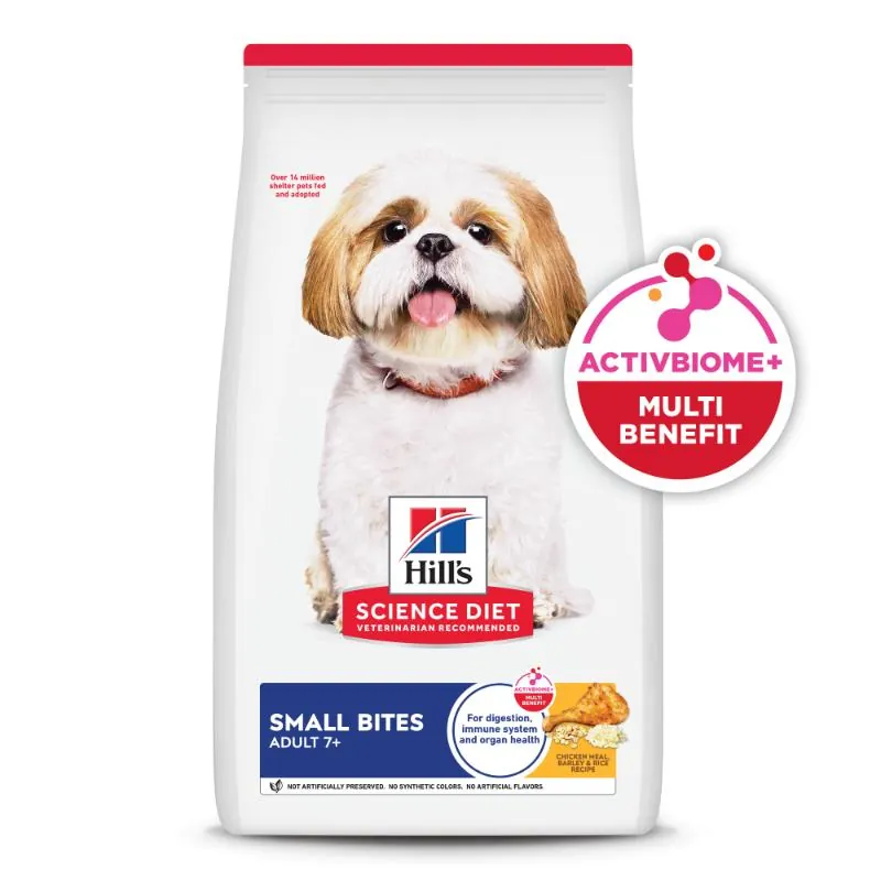 Hills Sd -7+ Small Bites Alimento Perro Adulto Pequeño Sabor Pollo