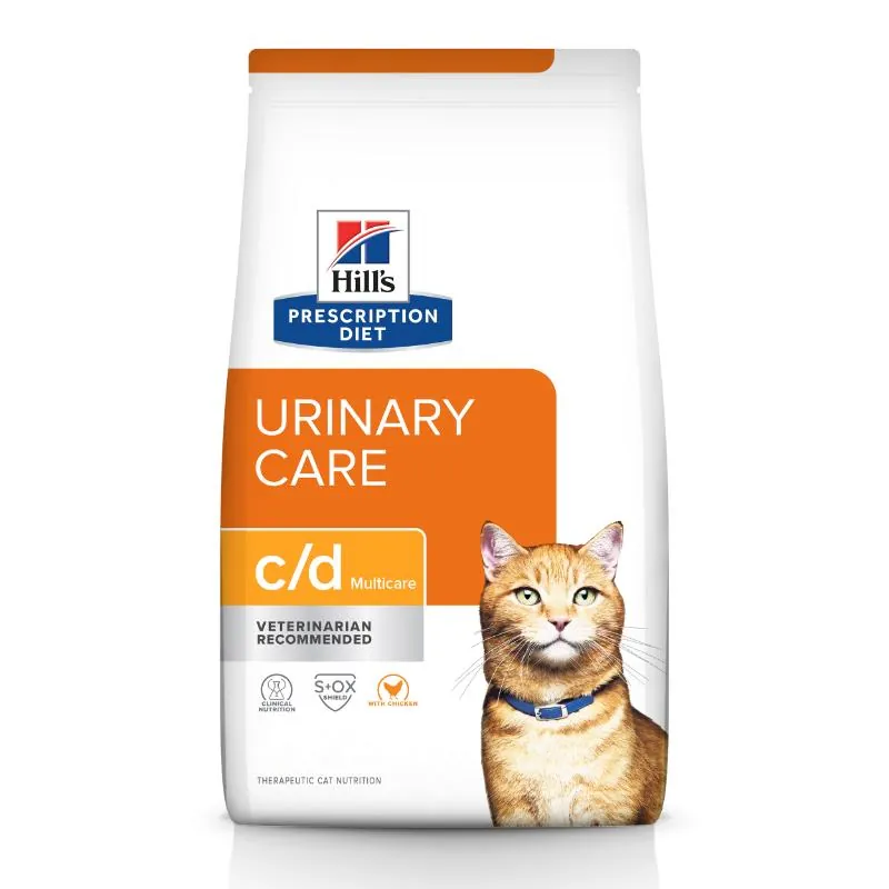 Hills Pd-C/D Multicare Alimento Seco Gato Cuidado Urinario Sabor Pollo
