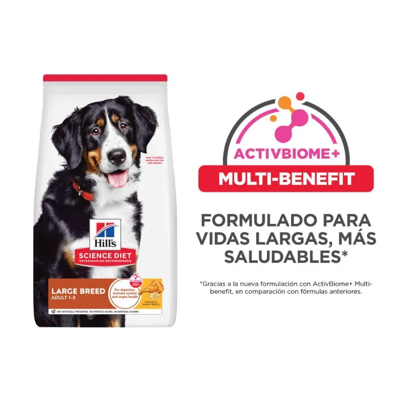 Hills Sd - Large Breed Alimento Perro Adulto Raza Grande Sabor Cordero
