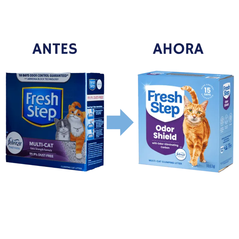 Fresh Step - Arena Multi Cat con Frebreze