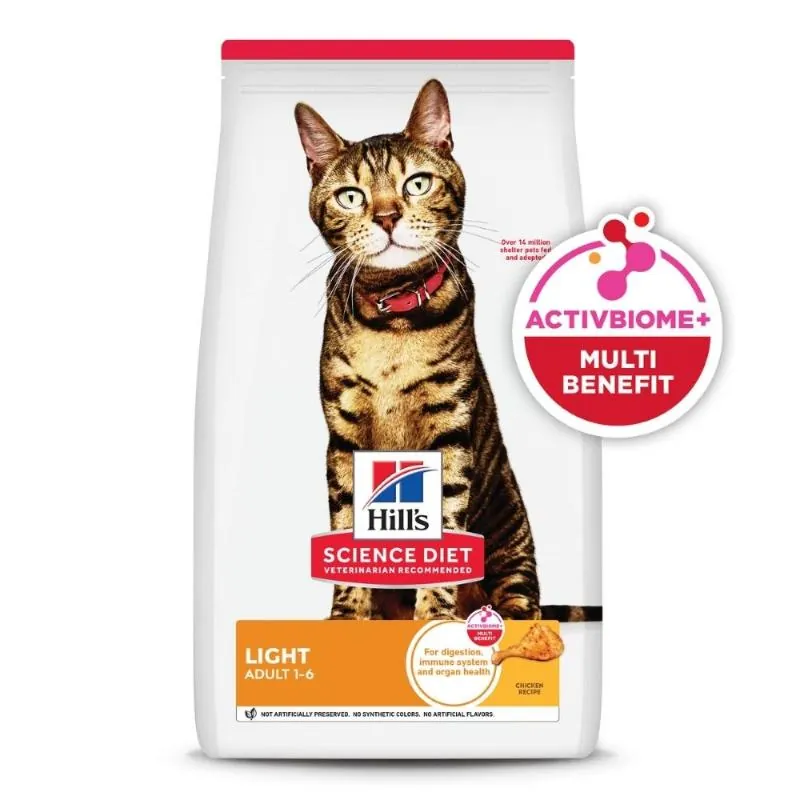 Hills Sd- Light Alimento Saludable Gato Adulto Sabor Pollo