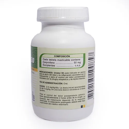 Unidol - Tabletas x 30 medicamentos