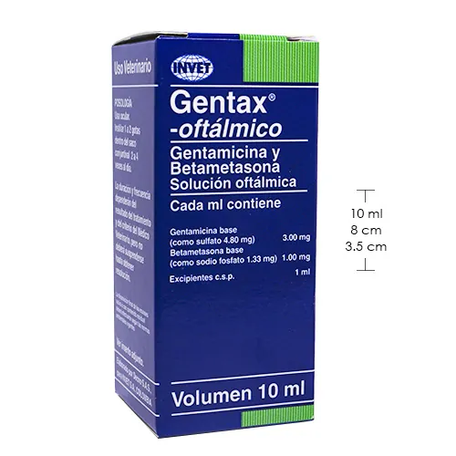 Gentax - Oftálmico.