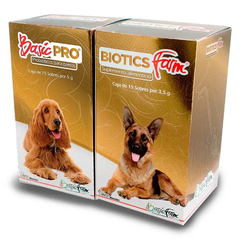 Basic Farm - Basic Probiotics Recuperacion Intestinal Caja x 30 sobres
