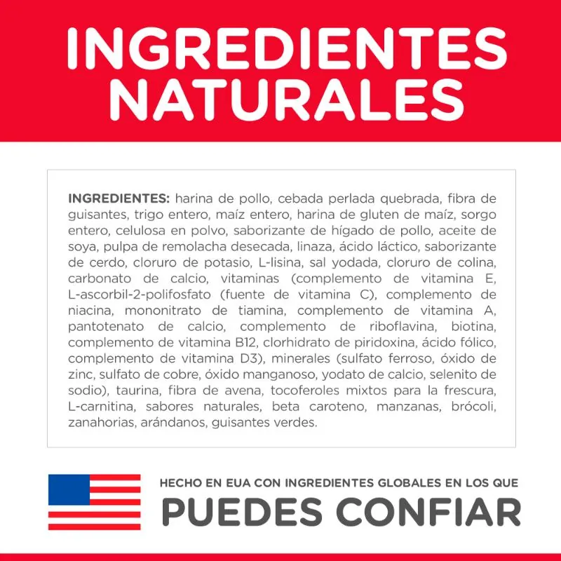 Hills Sd - Alimento Light Bajas Calorías Perro Adulto Sabor Pollo