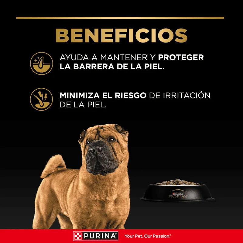 Pro Plan - Adultos razas medianas y grandes con piel sensible