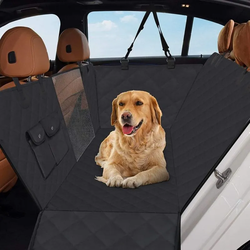 4 Moments - Protector Silla Carro Trasera Impermeable - Negro