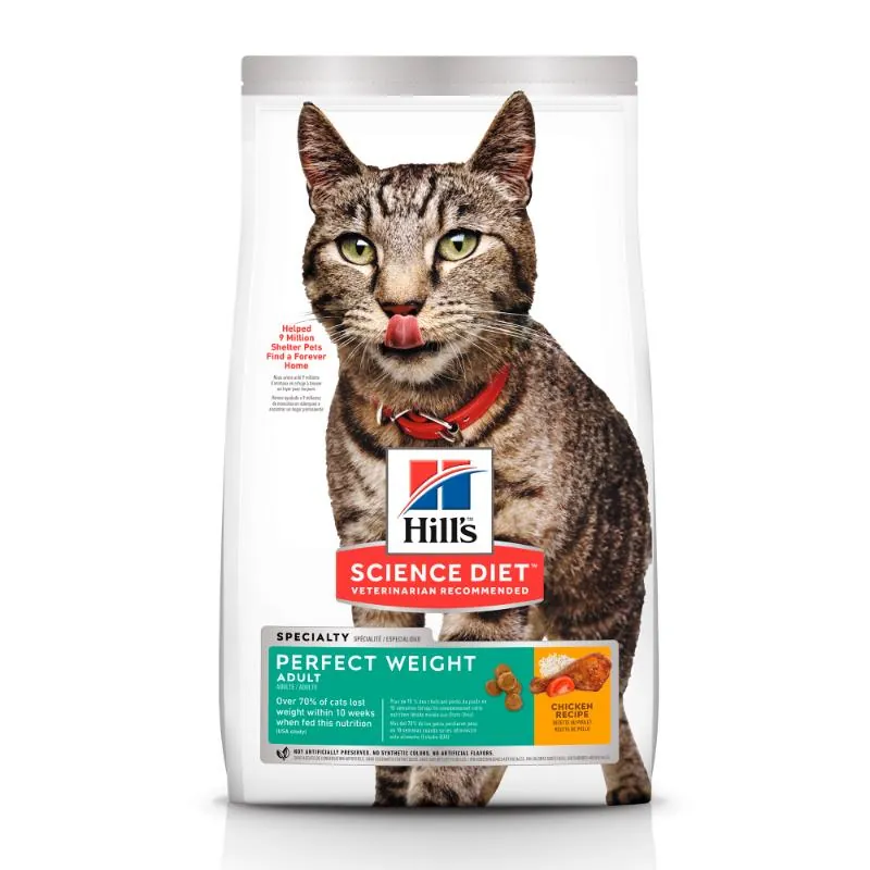 Hills Sd - Perfect Weight Alimento Gato Peso Perfecto Sabor Pollo