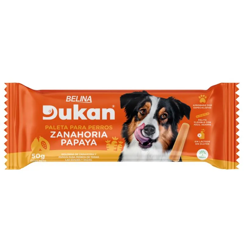 Dukan - Paleta Para Perro Sabor Zanahoria Papaya