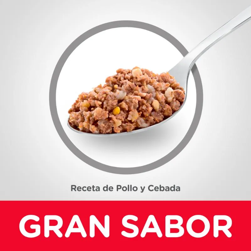 Hills Sd - Adult 7+ Alimento Húmedo Saludable Perro Senior Sabor Pollo