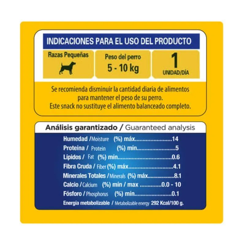 Pedigree - Dentastix Snack Perro Adulto Raza Pequeña