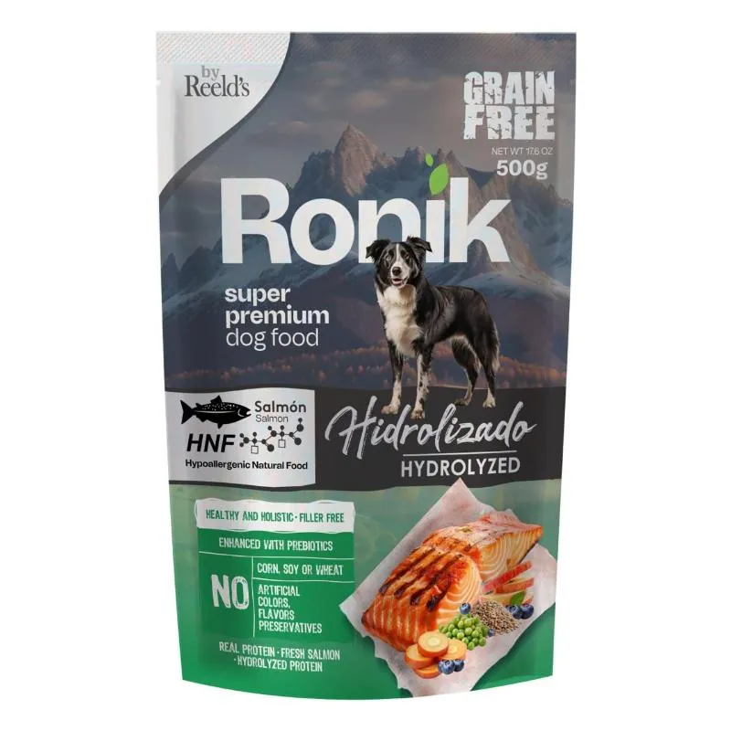 Reeld´s - Alimento Húmedo Ronik Grain Free Hidrolizado Sabor Salmón