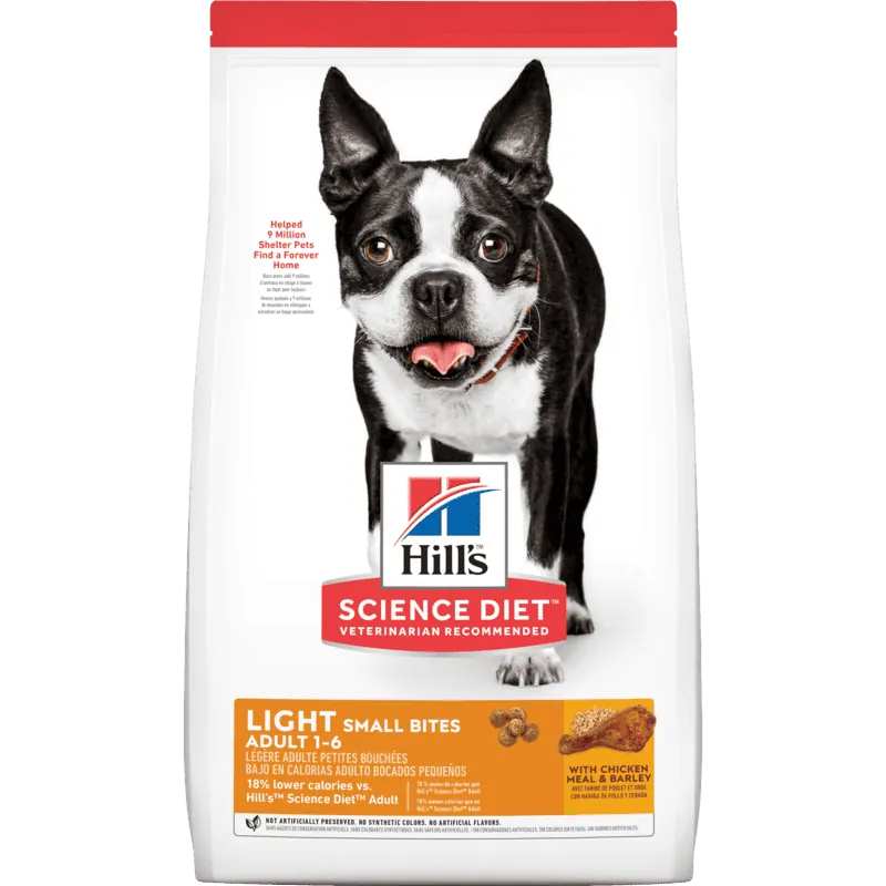 Hills Sd - Light Alimento Perro Adulto Bocados Pequeños Sabor Pollo
