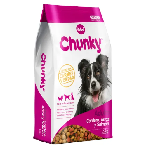 Chunky - Cordero Arroz Y Salmón Adulto