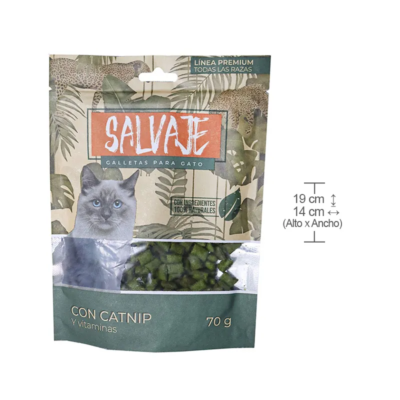 Salvaje - Galletas para Gato con Catnip y Vitaminas