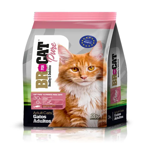 Br For Cat - Adulto Salmón