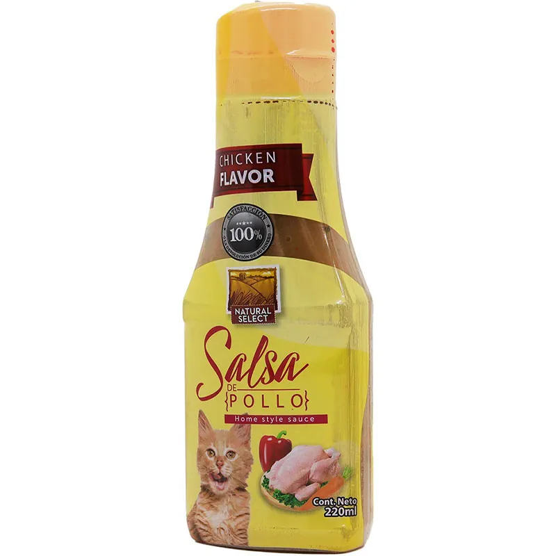 Natural Select - Salsa Natural Select Gatos Sabor a Pollo