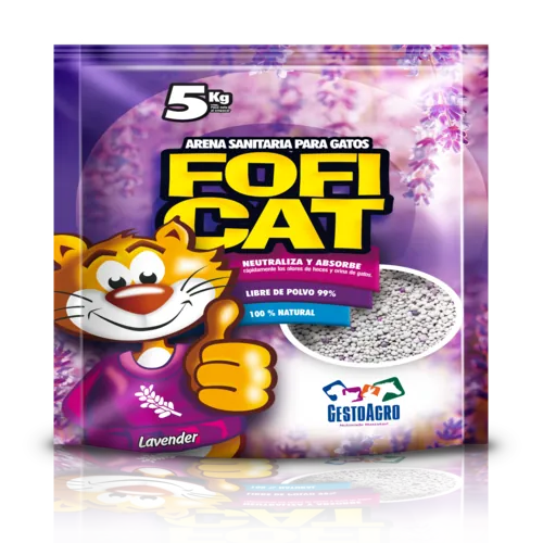 Foficat - Arena Con Aroma Lavanda