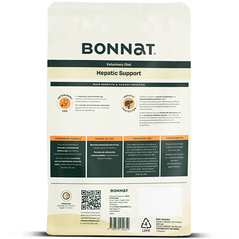 Bonnat - Veterinary Diet Canine Hepatic Suport