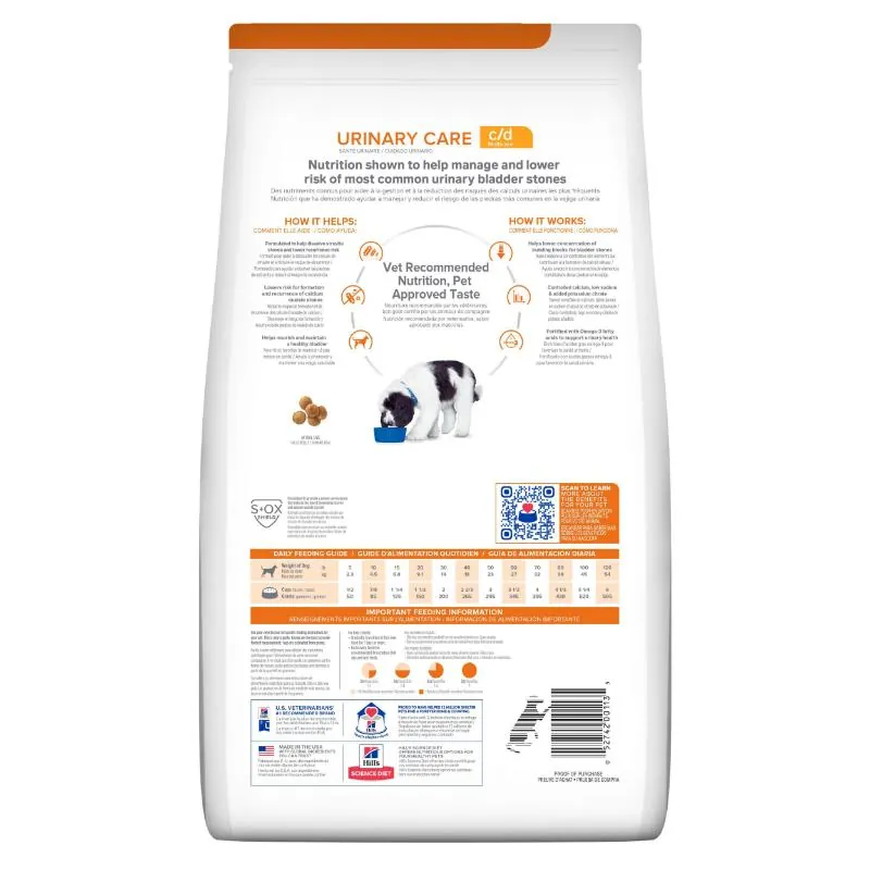 Hills Pd - C/D Multicare Alimento Perro Cuidado Urinario Sabor Pollo