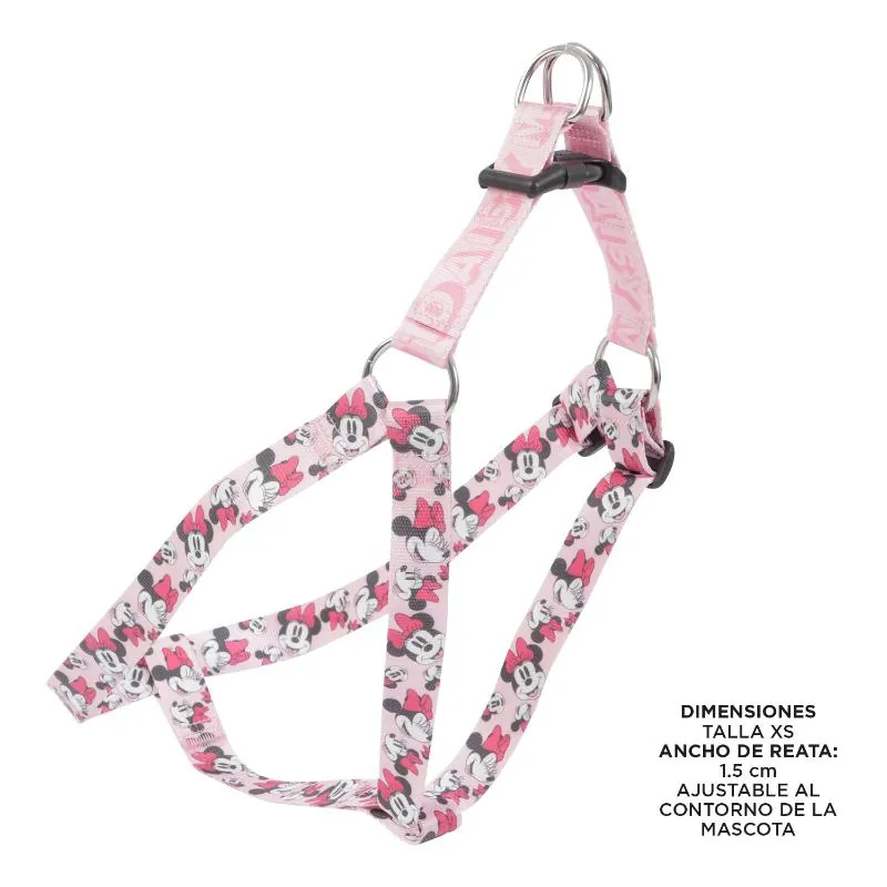 Totto Pets - Arnés de Caminata Brunno Minnie Mouse Rosado