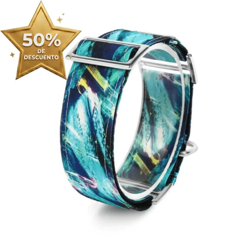 Bellcher - Collar Martingale Holograma 2.5 Cm