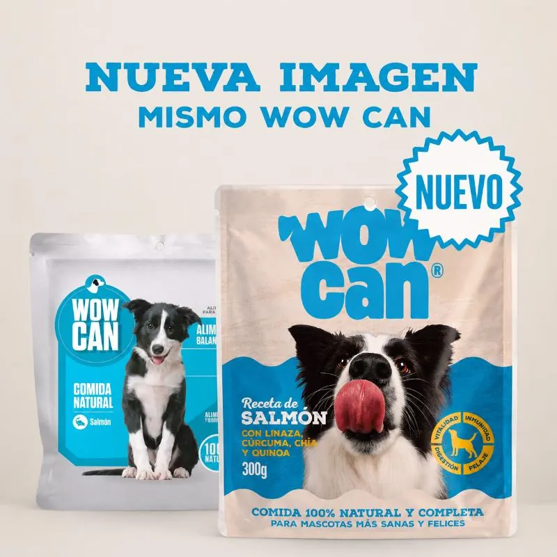 Wow Can - Alimento Salmón Al Vapor sin Refrigeración
