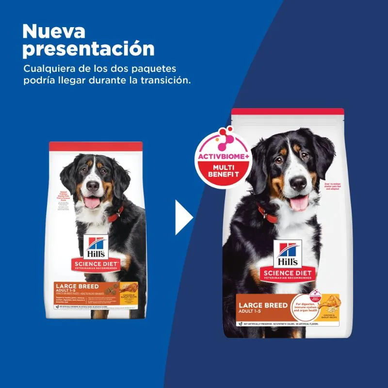 Hills Sd - Large Breed Alimento Perro Adulto Raza Grande Sabor Cordero