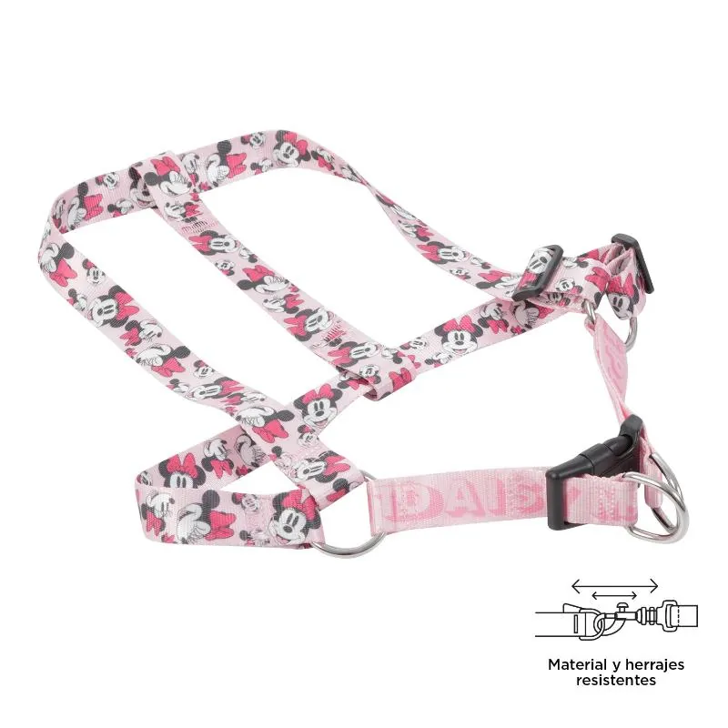 Totto Pets - Arnés de Caminata Brunno Minnie Mouse Rosado