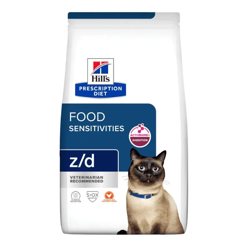 Hills Pd - Z/D Alimento Seco Gato Sensibilidad Alimentaria