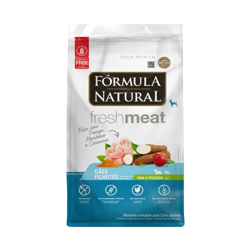 Formúla Natural - Fresh Meat Caes Filhotes Mini Y Pequeño Pollo