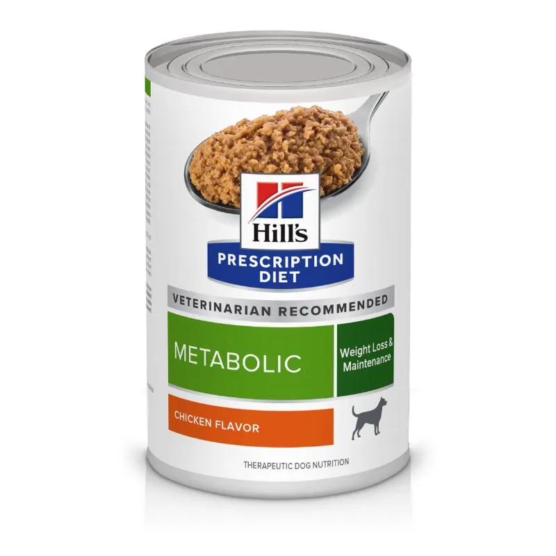 Hills Pd-Metabolic Alimento Húmedo Perro Mantenimiento Peso Sabor Pollo